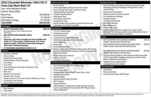 2022 Chevrolet Silverado 1500 LT