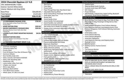 2024 Chevrolet Equinox LS