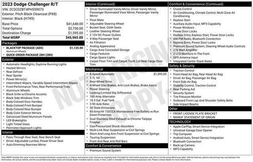 2023 Dodge Challenger R/T