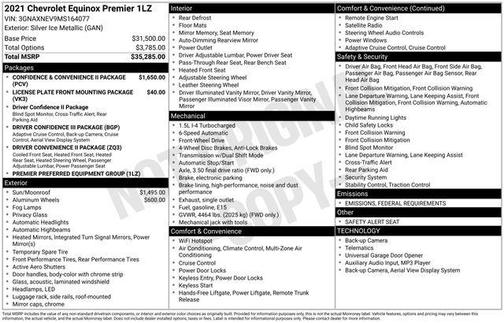 2021 Chevrolet Equinox Premier w/1LZ