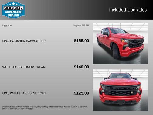Red Hot 2024 Chevrolet Silverado 1500 Custom