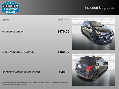 Mosaic Black Metallic 2022 Chevrolet Trax LT