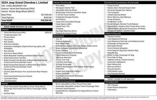 2024 Jeep Grand Cherokee L Limited