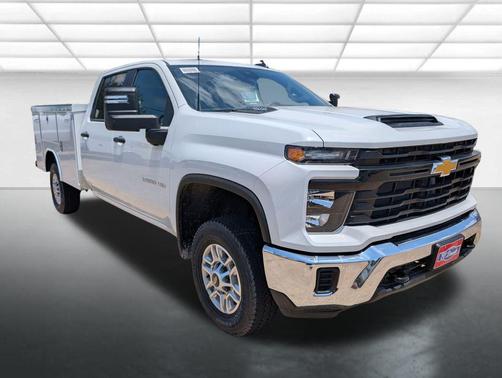 Summit White 2026 Chevrolet Silverado 2500 Crew Cab, Long Bed, WT, 4WD