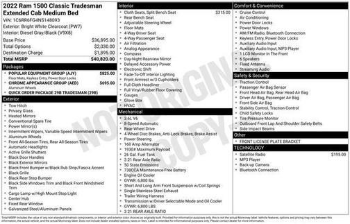 2022 RAM 1500 Tradesman