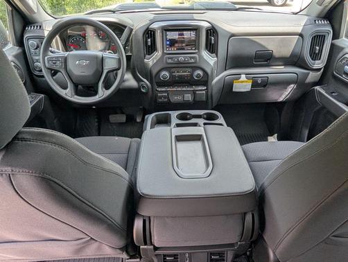 Black 2026 Chevrolet Silverado 1500 Custom Trail Boss
