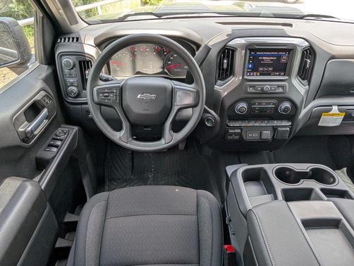 Black 2026 Chevrolet Silverado 1500 Custom Trail Boss