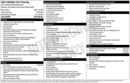 2021 Mazda CX-5 Touring