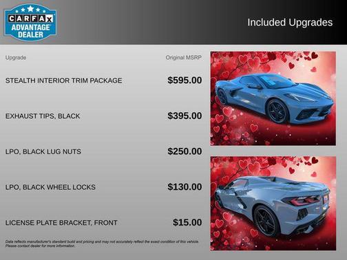 2024 Chevrolet Corvette Stingray w/2LT