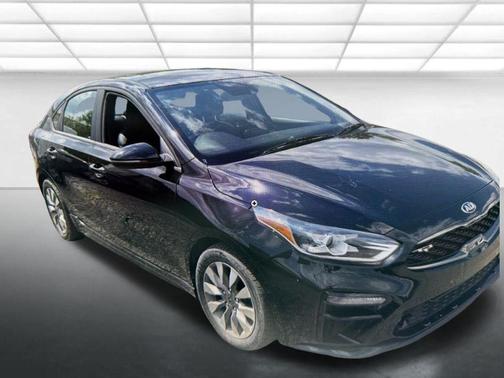Aurora Black 2021 Kia Forte GT