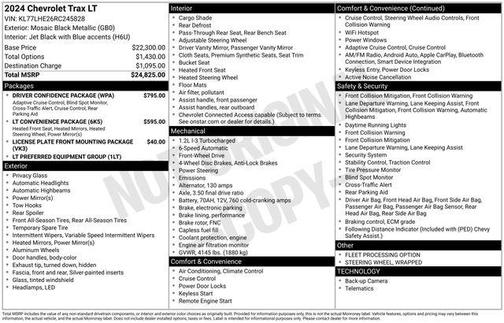2024 Chevrolet Trax LT
