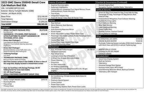 2023 GMC Sierra 2500 Denali