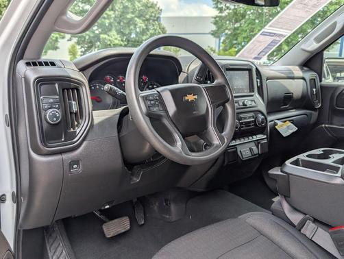 Summit White 2024 Chevrolet Silverado 1500 Custom