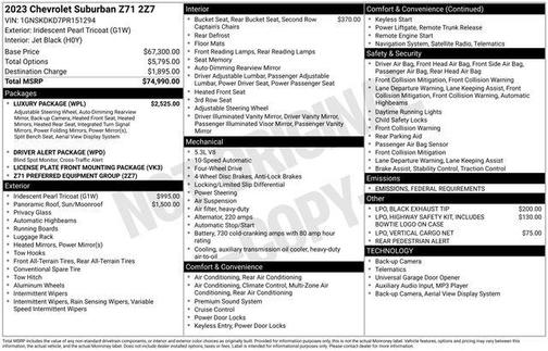 2023 Chevrolet Suburban Z71