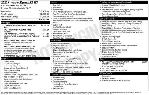 2022 Chevrolet Equinox 1LT