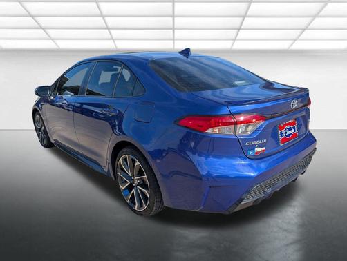 Blue Crush Metallic 2021 Toyota Corolla SE