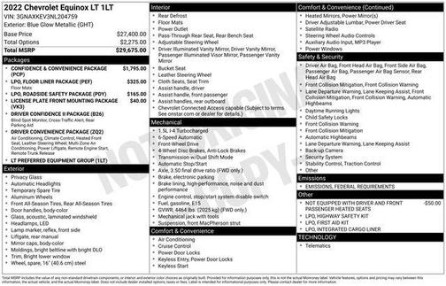 2022 Chevrolet Equinox 1LT