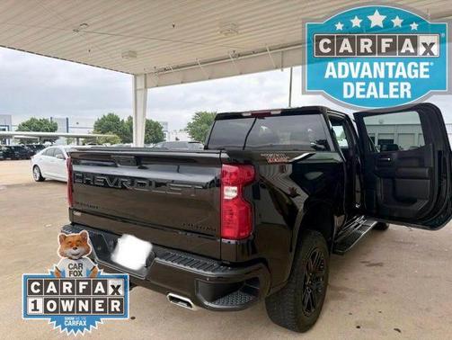 Black 2024 Chevrolet Silverado 1500 Custom Trail Boss
