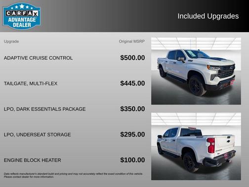Summit White 2024 Chevrolet Silverado 1500 LT Trail Boss