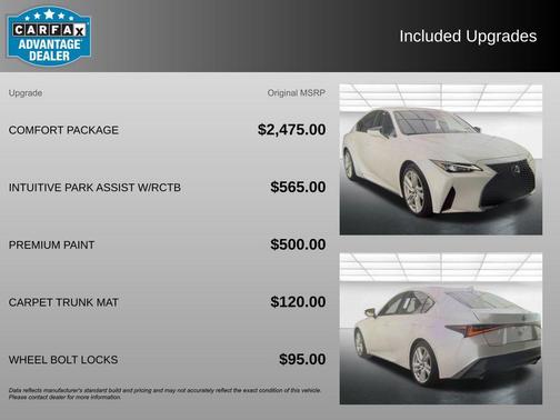 Eminent White Pearl 2024 Lexus IS 300 Base