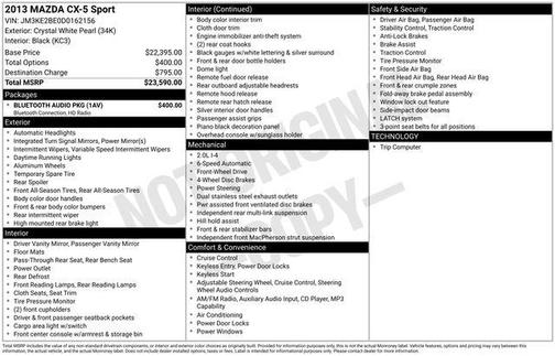 2013 Mazda CX-5 Sport