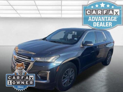 Northsky Blue Metallic 2023 Chevrolet Traverse LT Cloth