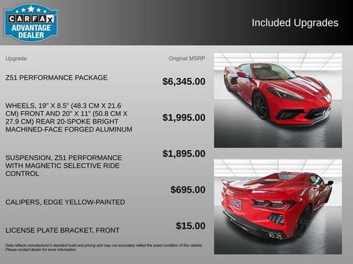 Torch Red 2023 Chevrolet Corvette Stingray w/3LT