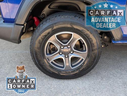 Ocean Blue Metallic Clearcoat 2018 Jeep Wrangler Sport S