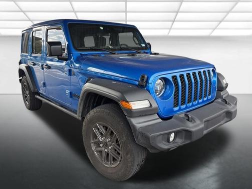 Hydro Blue Pearlcoat 2024 Jeep Wrangler Sport S