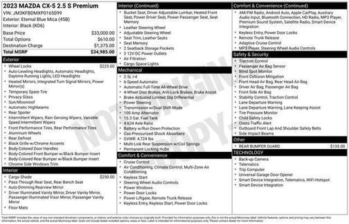 2023 Mazda CX-5 2.5 S