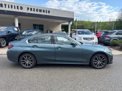 Blue Ridge Mountain Metallic 2021 BMW 330 i xDrive