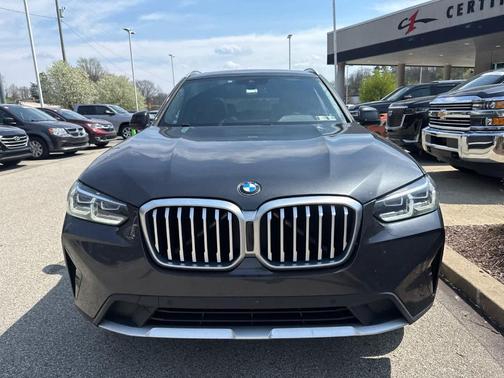 Dark Graphite Metallic 2022 BMW X3 xDrive30i