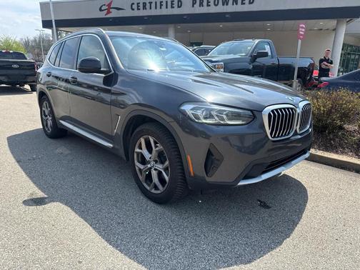Dark Graphite Metallic 2022 BMW X3 xDrive30i