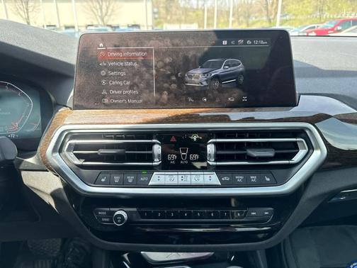 Dark Graphite Metallic 2022 BMW X3 xDrive30i