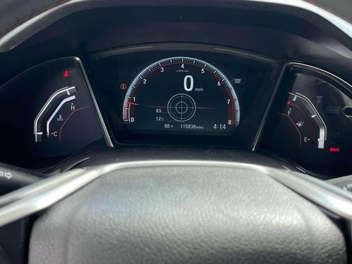 White Orchid Pearl 2017 Honda Civic Si