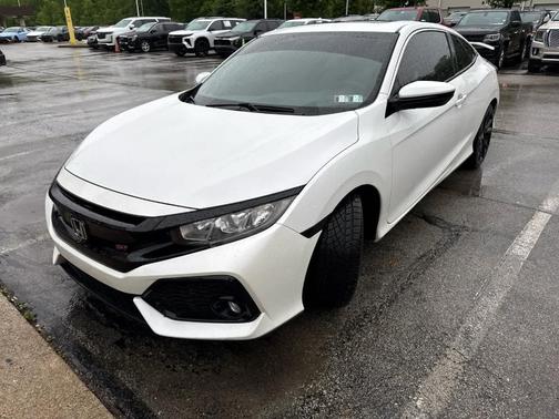 White 2017 Honda Civic Si