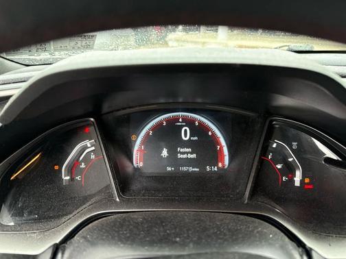 White 2017 Honda Civic Si