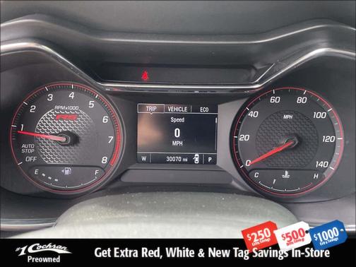 Mosaic Black Metallic 2023 Chevrolet Trailblazer RS