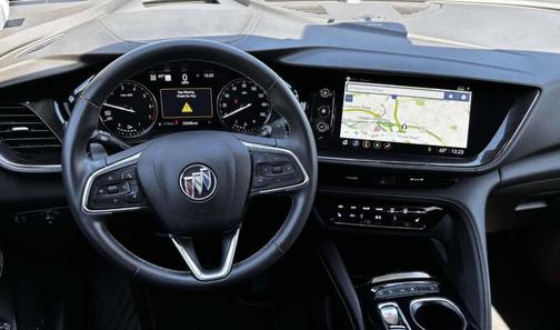 Sapphire Metallic 2023 Buick Envision Essence