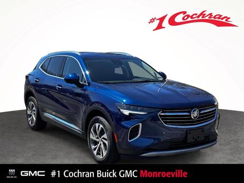 Sapphire Metallic 2023 Buick Envision Essence