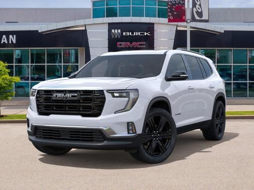 White 2026 GMC Acadia Elevation