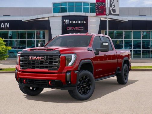 Red 2026 GMC Sierra 2500 AT4