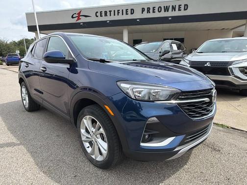 Sapphire Metallic 2023 Buick Encore GX Preferred