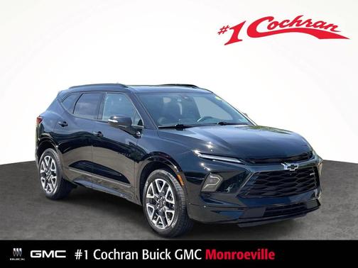 Black 2024 Chevrolet Blazer RS