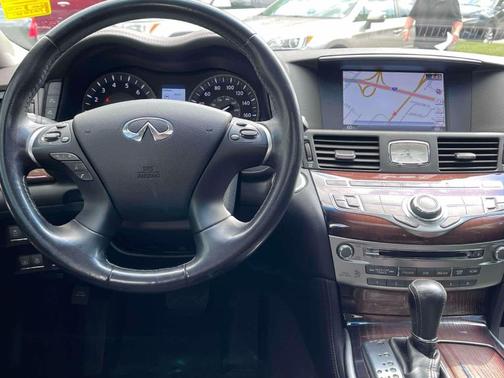 Moonlight White 2015 INFINITI Q70L 3.7X