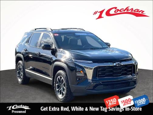 Mosaic Black Metallic 2025 Chevrolet Equinox ACTIV