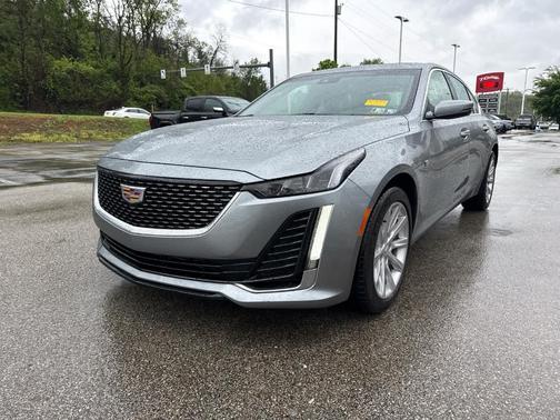 Silver Metallic 2023 Cadillac CT5 Luxury AWD