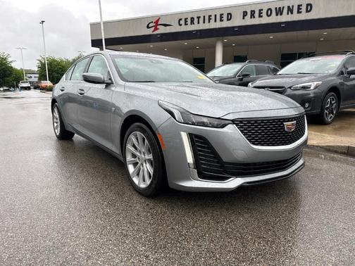 Silver Metallic 2023 Cadillac CT5 Luxury AWD