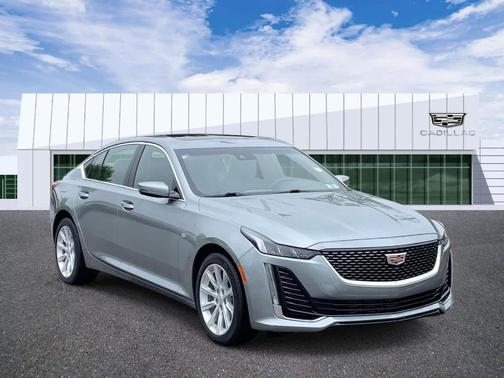 Silver Metallic 2023 Cadillac CT5 Luxury AWD
