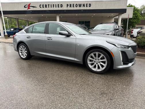 Silver Metallic 2023 Cadillac CT5 Luxury AWD